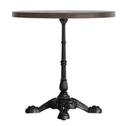 BR/BK 30" RD Tabletop w/ Base
