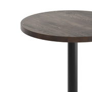 BR 30" RD Table/BK 22x22 Base