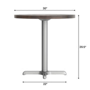 BR 30" RD Table/SV 22x22 Base