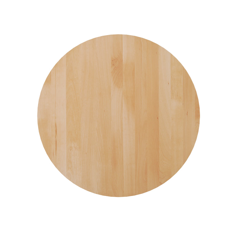 NAT 30" RD Table/BK 22x22 Base