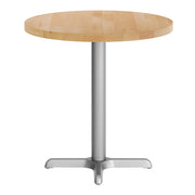 NAT 30" RD Table/SV 22x22 Base