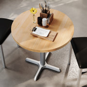 NAT 30" RD Table/SV 22x22 Base