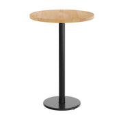 NAT 30" RD Table-BK Bar Base