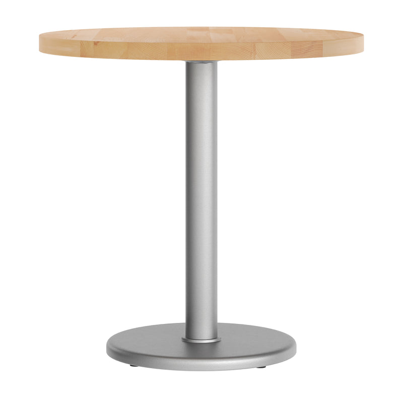 NAT 30" RD Table-SIL RD Base