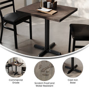 BR 24x30 Table/BK 22x22 Base