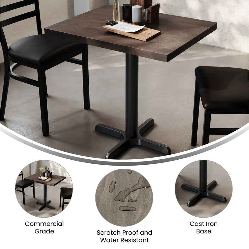 BR 24x30 Table/BK 22x22 Base