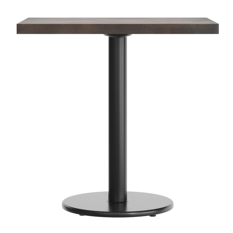 BR 24x30 Table-BK RD Base