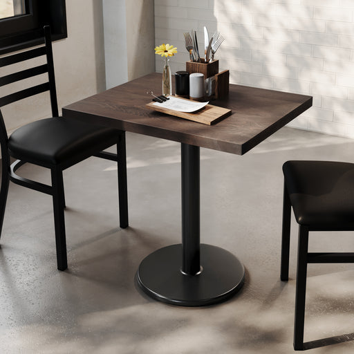 BR 24x30 Table-BK RD Base