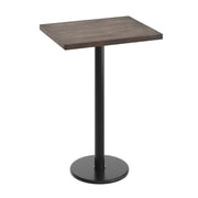 BR 24x30 Table-BK Bar Base