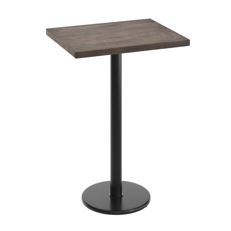 BR 24x30 Table-BK Bar Base