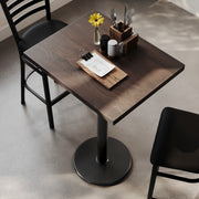 BR 24x30 Table-BK Bar Base