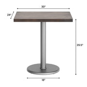BR 24x30 Table-SIL X Base