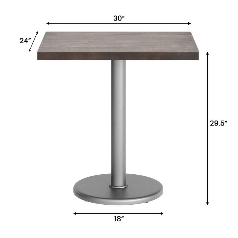 BR 24x30 Table-SIL X Base
