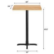 NT 24x30 Top/BK 22x22 Bar Base