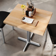 NAT 24x30 Table/SIL 22x22 Base