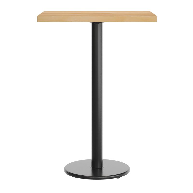 NAT 24x30 Table-BK Bar Base