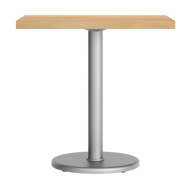 NAT 24x30 Table-SIL RD Base