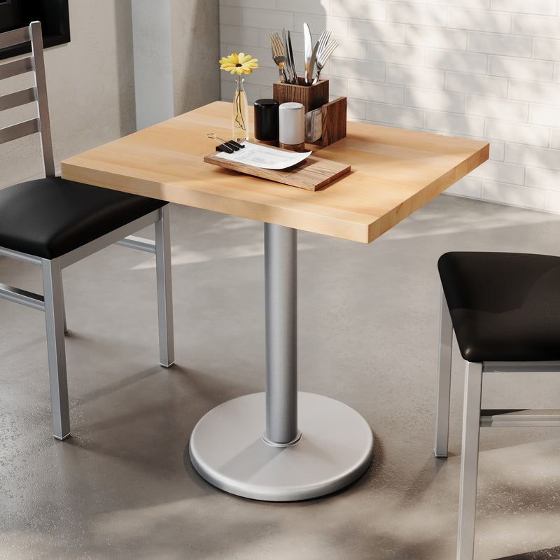 NAT 24x30 Table-SIL RD Base