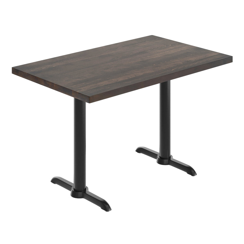 BR 30x48 Table-BK 5x22 T Bases