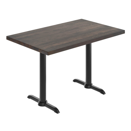 BR 30x48 Table-BK 5x22 T Bases