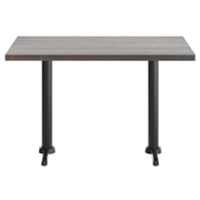 BR 30x48 Table-BK 5x22 T Bases