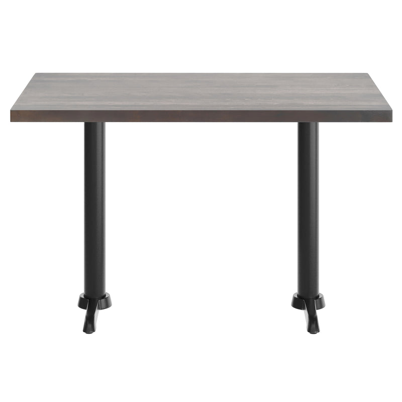 BR 30x48 Table-BK 5x22 T Bases