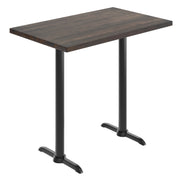 BR 30x48 Table-BK 5x22 T Bases