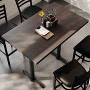 BR 30x48 Table-BK 5x22 T Bases