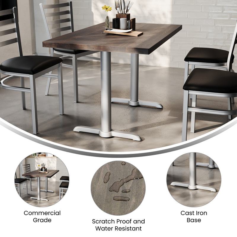 BR 30x48 Table-SV 5x22 T Bases