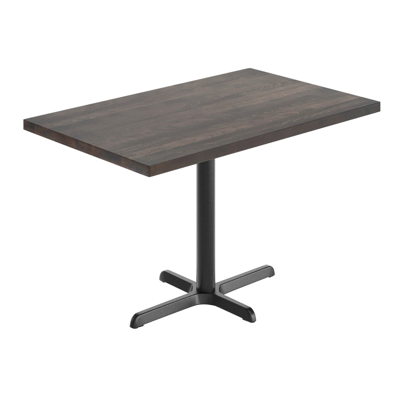 DK BR 30x48 Table-Black Base