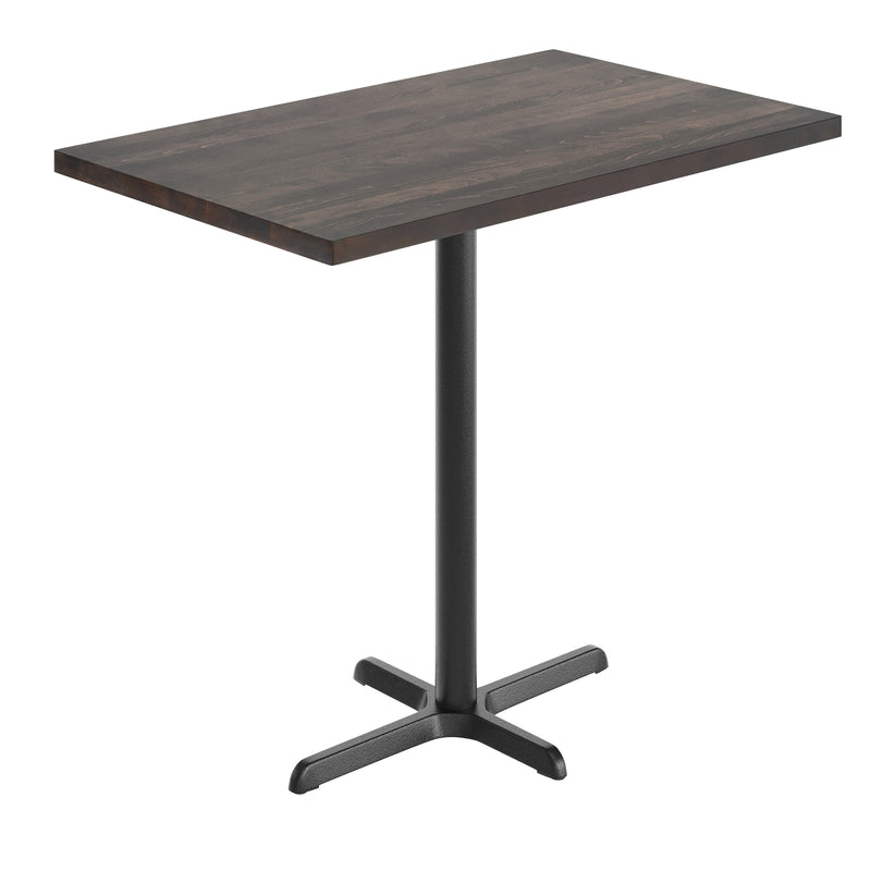 DK BR 30x48 Table-BK Bar Base
