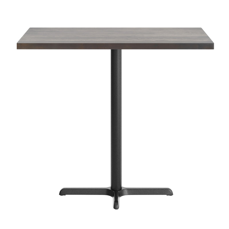 DK BR 30x48 Table-BK Bar Base