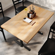 NT 30x48 Table-BK 5x22 T Bases