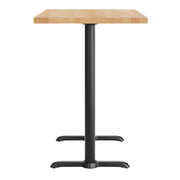 NT 30x48 Table-BK 5x22 T Bases
