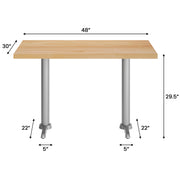 NT 30x48 Table-SV 5x22 T Bases