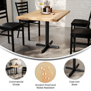 NAT 30x48 Table-Black Base