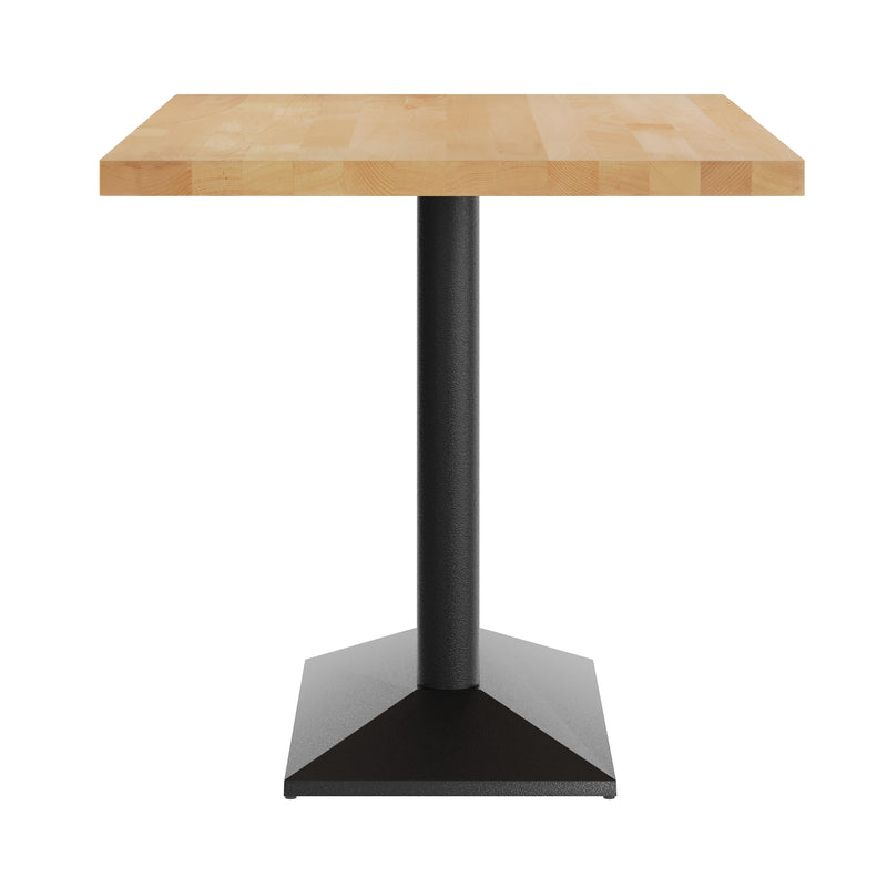 NAT 30x48 Table-BK Column Base