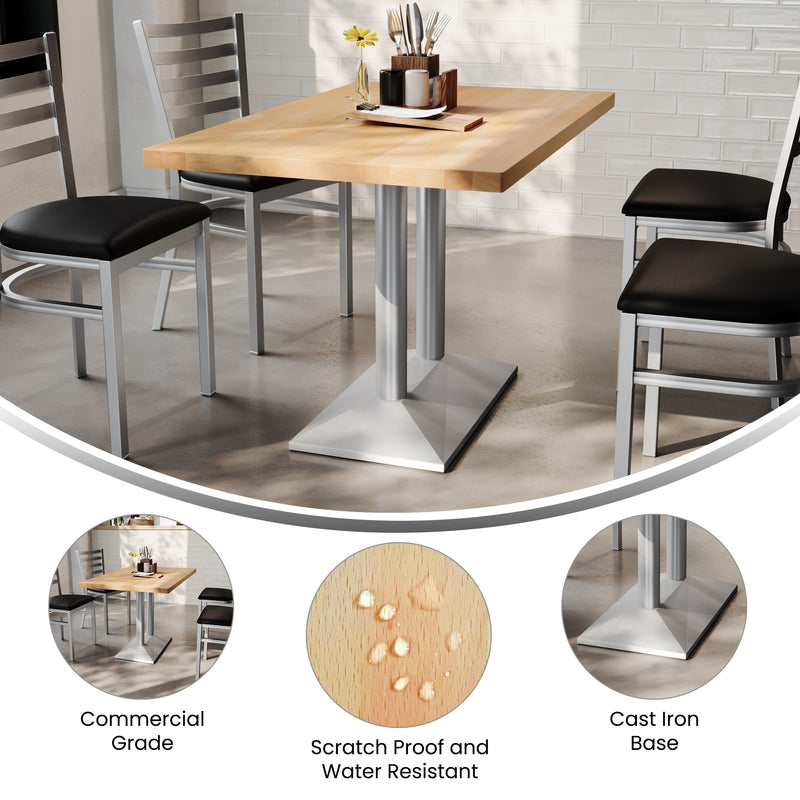 NT 30x48 Table-SIL Column Base