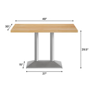NT 30x48 Table-SIL Column Base