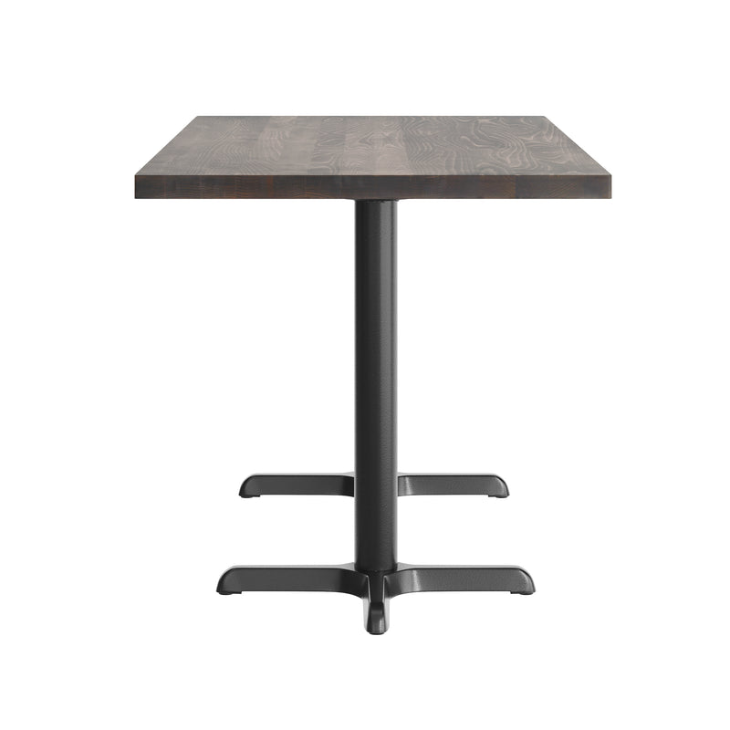BR 30x60 Table/BK 22x22 Base
