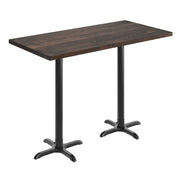 BR 30x60 Top/BK 22x22 Bar Base
