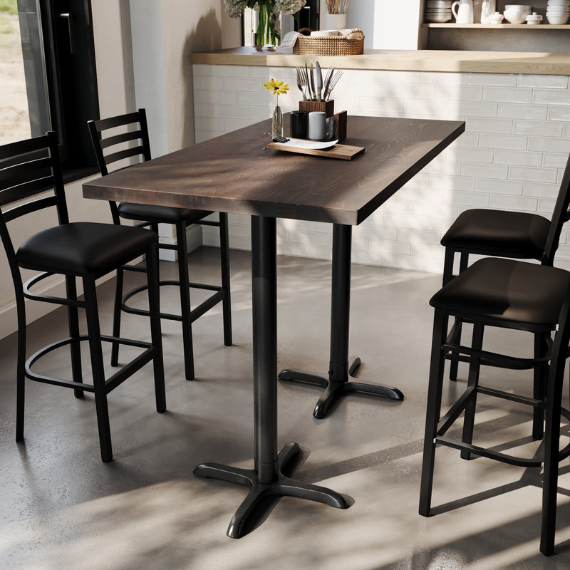 BR 30x60 Top/BK 22x22 Bar Base
