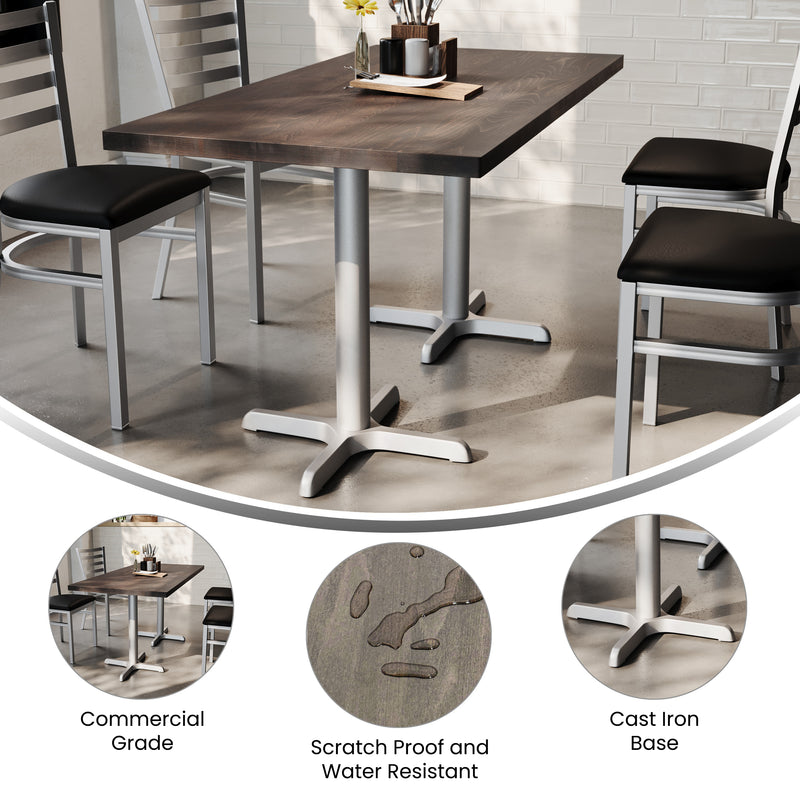 BR 30x60 Table/SIL 22x22 Base