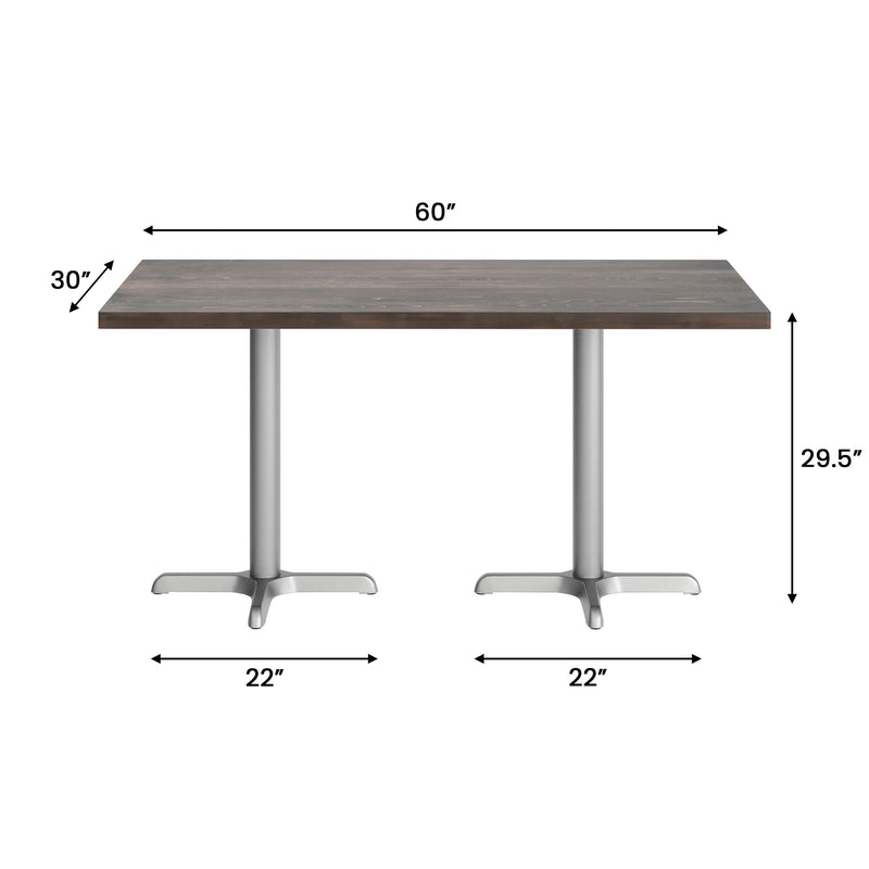 BR 30x60 Table/SIL 22x22 Base