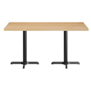 NAT 30x60 Table/BK 22x22 Base