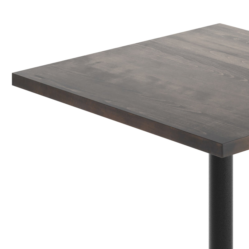BR 36" SQ Table-30x30 BK Base