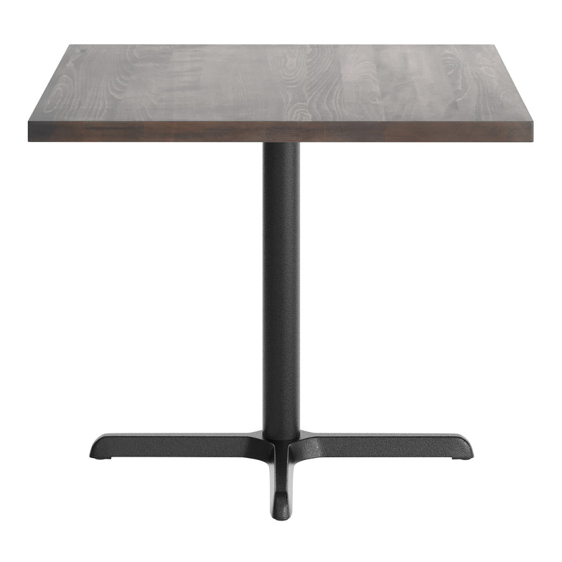 BR 36" SQ Table-30x30 BK Base