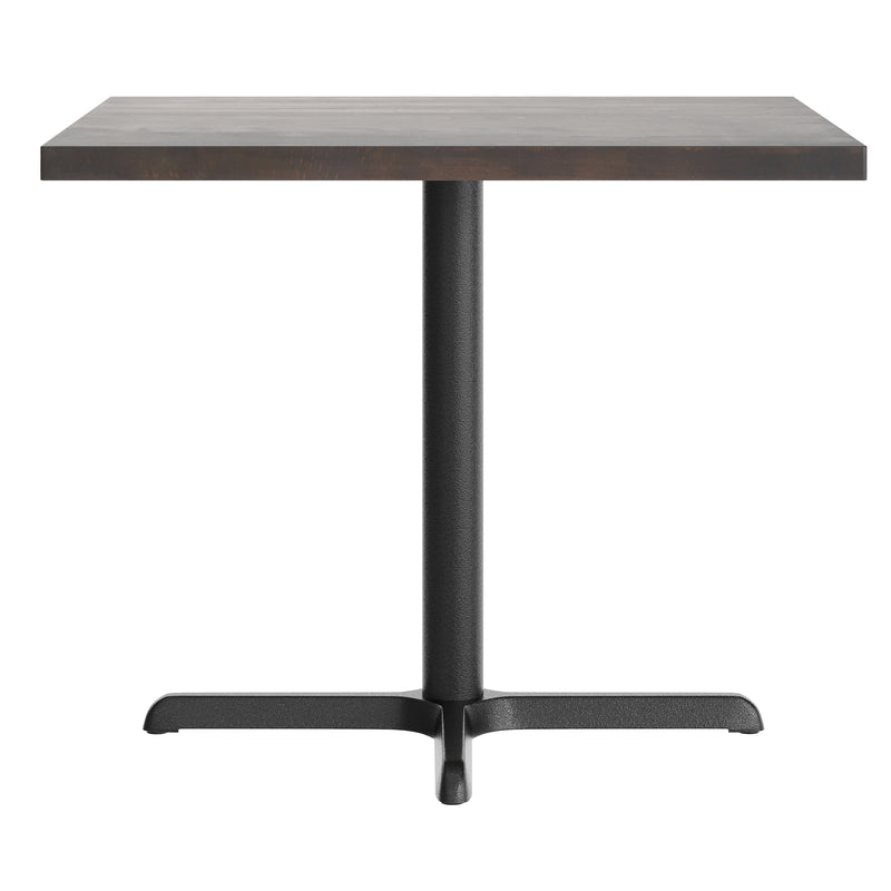 BR 36" SQ Table-30x30 BK Base