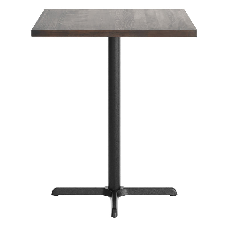 BR 36" SQ Table-30x30 Bar Base