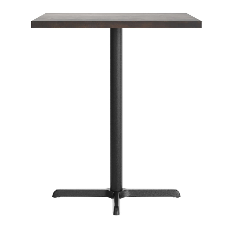 BR 36" SQ Table-30x30 Bar Base